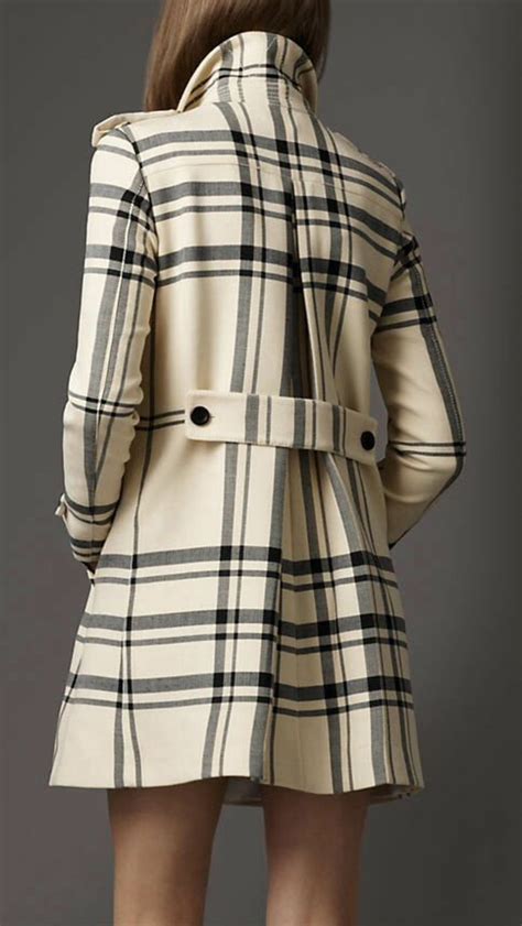 burberry mantel kariert|burberry damen trenchcoat.